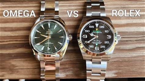 rolex air king vs omega aqua terra|Omega Aqua Terra vs Rolex Air King .